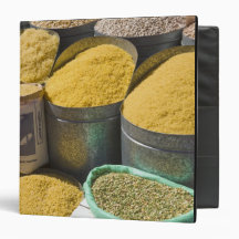 Dried pasta and beans for sale, Marrakech, 2 3 Ring Binders