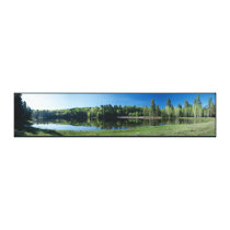 Drift Fence Lake Stretched Canvas Print