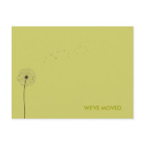 drift:  moving announcement postcards