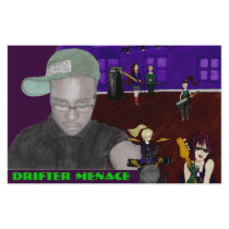 Drifter Menace Flyers