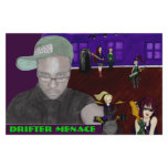 Drifter Menace Flyers