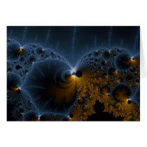 Drifting Jellies - Fractal Art Card