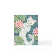 Drifting mercat notecard cards