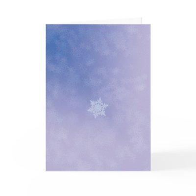 Drifting Snows Greeting Card by Killlashandra