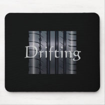 Drifting Tire Mousepad by cdavidson07 Drifting Tire Mousepad