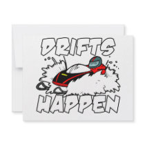 Drifts Happen invitations by boltzdesignz Drifts Happen invitations