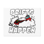 Drifts Happen Postcards