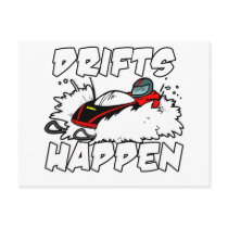 Drifts Happen Postcards