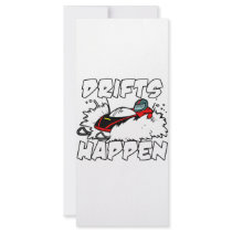 Drifts Happen rack cards by boltzdesignz Drifts Happen rack cards