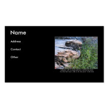 Driftwood and Zola Quote Business Cards