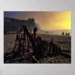 Driftwood Castle San Gregorio Print