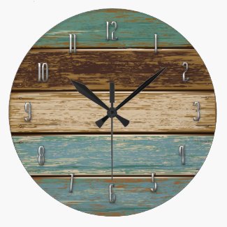 Driftwood Wall Clock