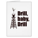 Drill Baby Drill cards by Palin_Shirts Drill Baby Drill cards