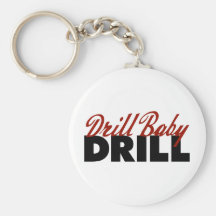 Drill Baby Drill Keychain
