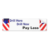 Drill Bumper Sticker 2 bumper stickers
