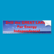 Drill Great Lakes Bumper Sticker bumper stickers