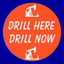 DRILL HERE, DRILL NOW Stickers
