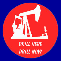 Drill Here, Drill Now Stickers