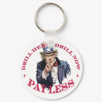 Drill Keychain - Uncle Sam
