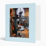 Drill Press Near Window 3 Ring Binder