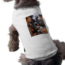 Drill Press Near Window Dog Tee Shirt