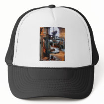 Drill Press Near Window Hats