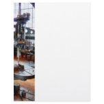 Drill Press Near Window Letterhead Template