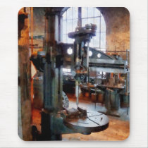 Drill Press Near Window Mouse Pads