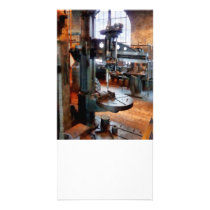Drill Press Near Window Customized Photo Card