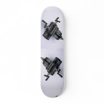 Drill press vice skate board deck
