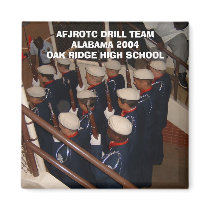 DRILL TEAM, AFJROTC DRILL TEAMALABAMA 2004OAK R... magnets by makaku777 DRILL TEAM, AFJROTC DRILL TEAMALABAMA 2004OAK R... magnets