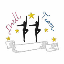 Drill Team embroidered shirts by ZazzleEmbroidery Drill Team embroidered shirts