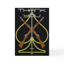 Drill Team Thank You Card