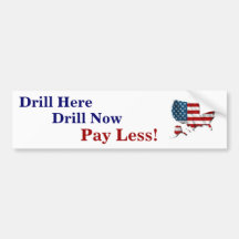 Drill USA Bumper Sticker