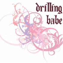 Drilling Babe photo sculptures by busybees Drilling Babe photo sculptures