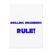 Drilling Engineers Rule! postcards