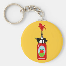Drilling For Ketchup Key Chains