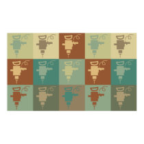 Drilling Pop Art posters by 1000suns Drilling Pop Art posters