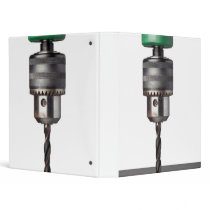 Drilling wood 3 ring binder