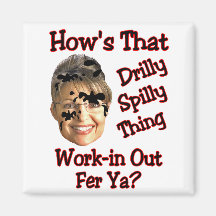 drilly spilly thing fridge magnet