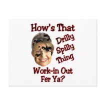 drilly spilly thing post card