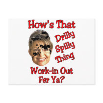 drilly spilly thing post card