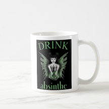 Drink Absinthe Gothic Fairy Mug