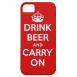 Drink beer and carry on iPhone 5 covers