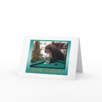 Drink by the Pool Birthday Card