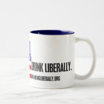 Drink Liberally Two-Toned Mug