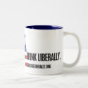 Drink Liberally Two-Toned Mug