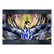 Drink Life as it Comes - card by spookykid Drink Life as it Comes - card