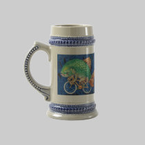 Drink like a Fish (or hipster) on a Bicycle mugs
