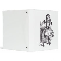 Drink Me Vinyl Binders